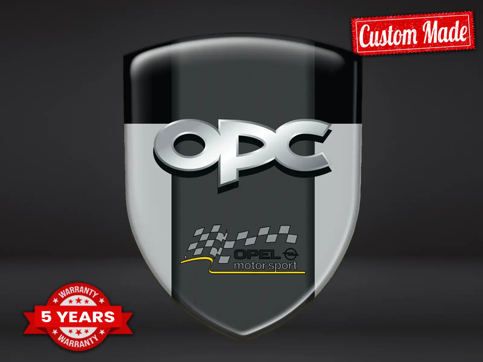 OPC Cool Car Stickers Durable High Quality Professional